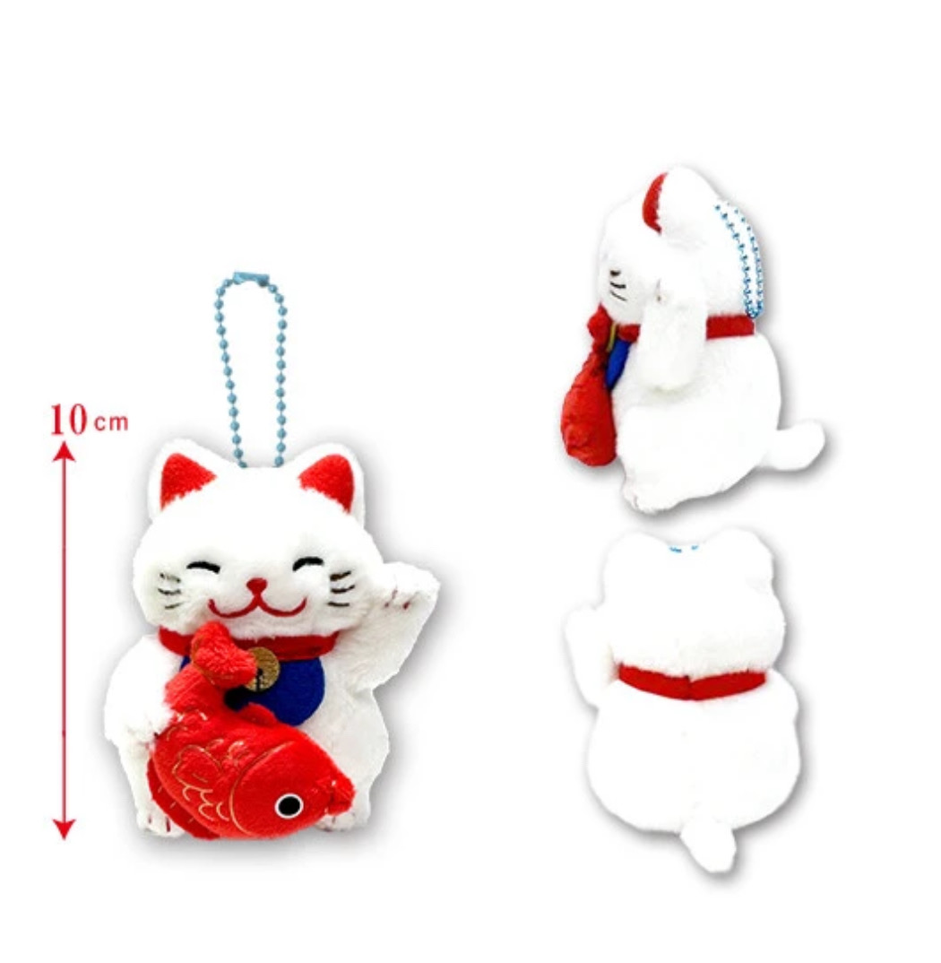 Amufun 招財貓10cm掛件