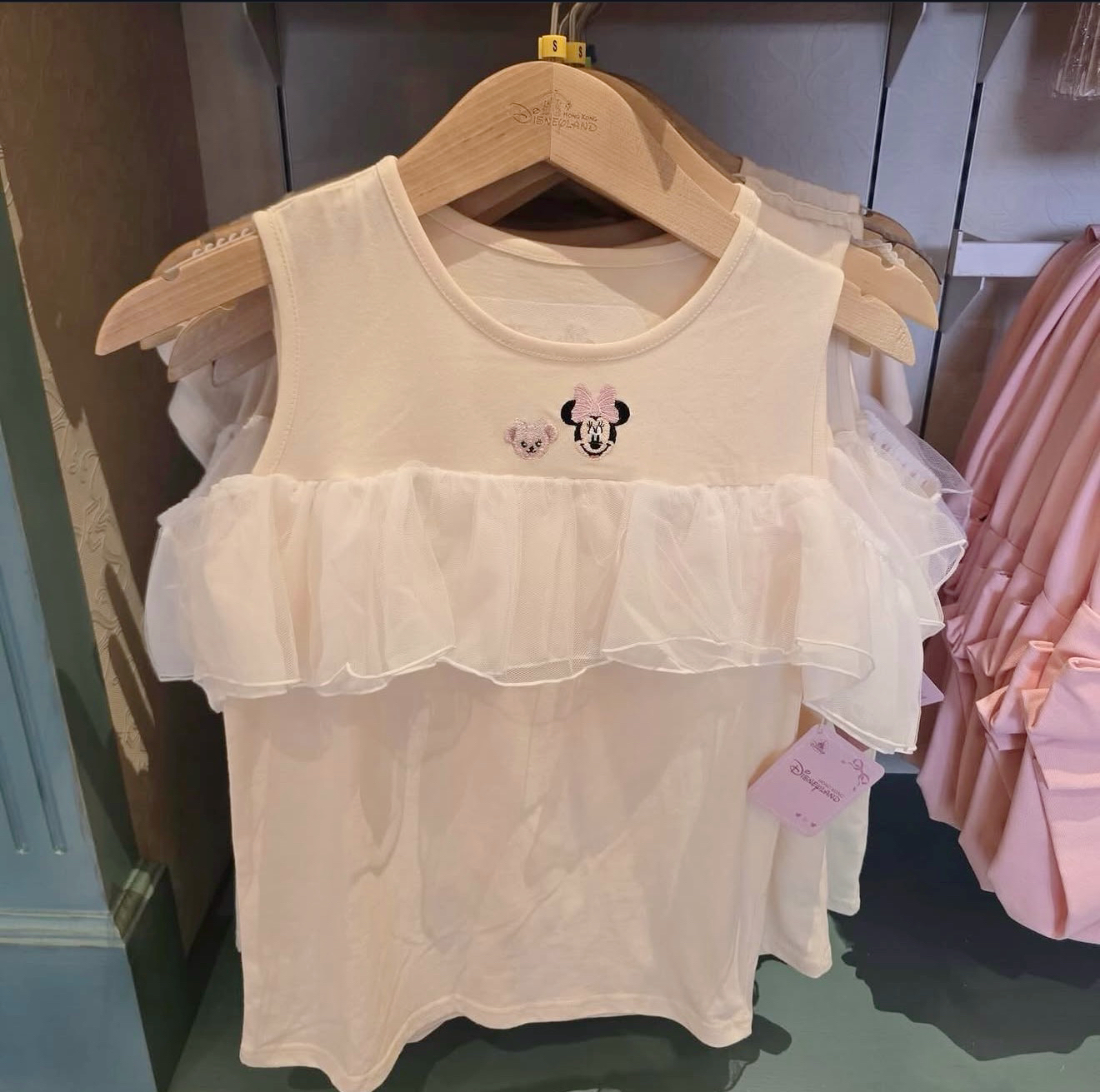 ▫️現貨▫️Disneyland米妮Shelliemay露肩上衣