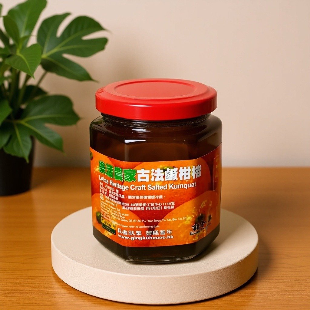 WSD3 樂活農家古法咸柑桔 10粒裝  180ml