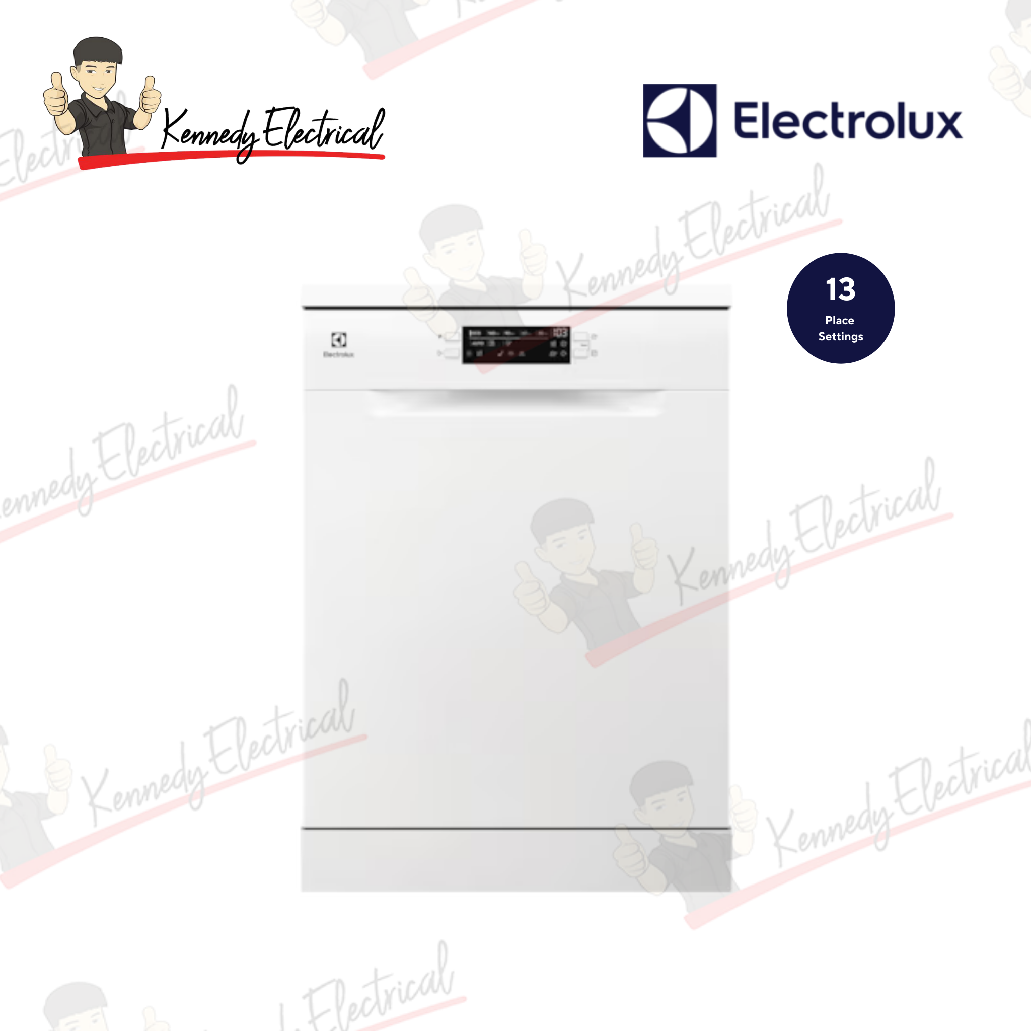 Electrolux UltimateCare 300 Freestanding Dishwasher White (ESA47200SW)
