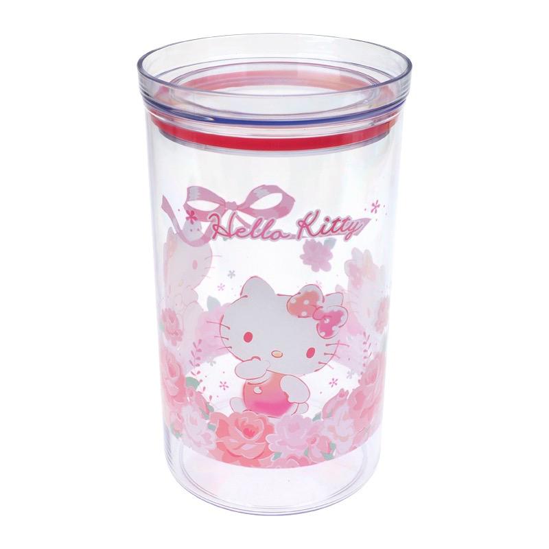 Hello Kitty BPA Free 密封儲物膠樽 (圓形 - 1.25L)(9-7658-1)