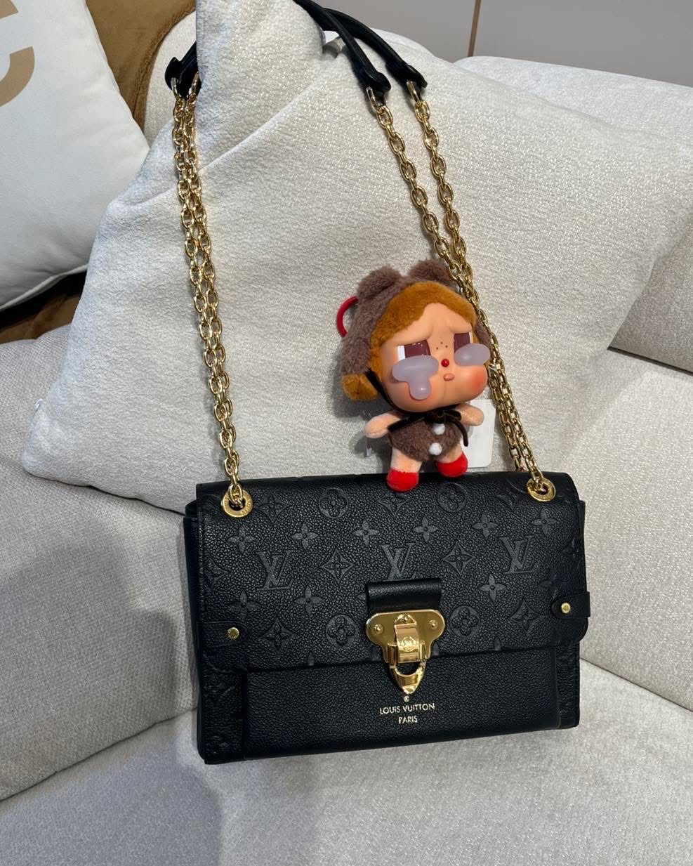 Lv Vavin PM M44151 Monogram Empreinte leather calfskin  ,100%Authentic,98%new ✅收據副本✅塵袋✅box