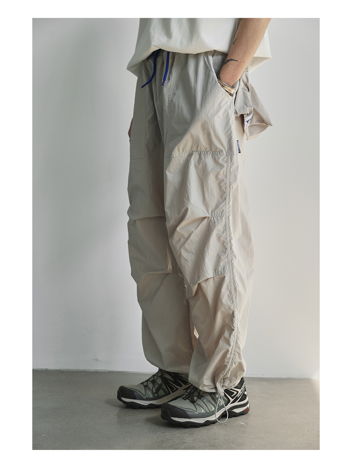 成人超快乾褲長褲$118條，2條起$108條。