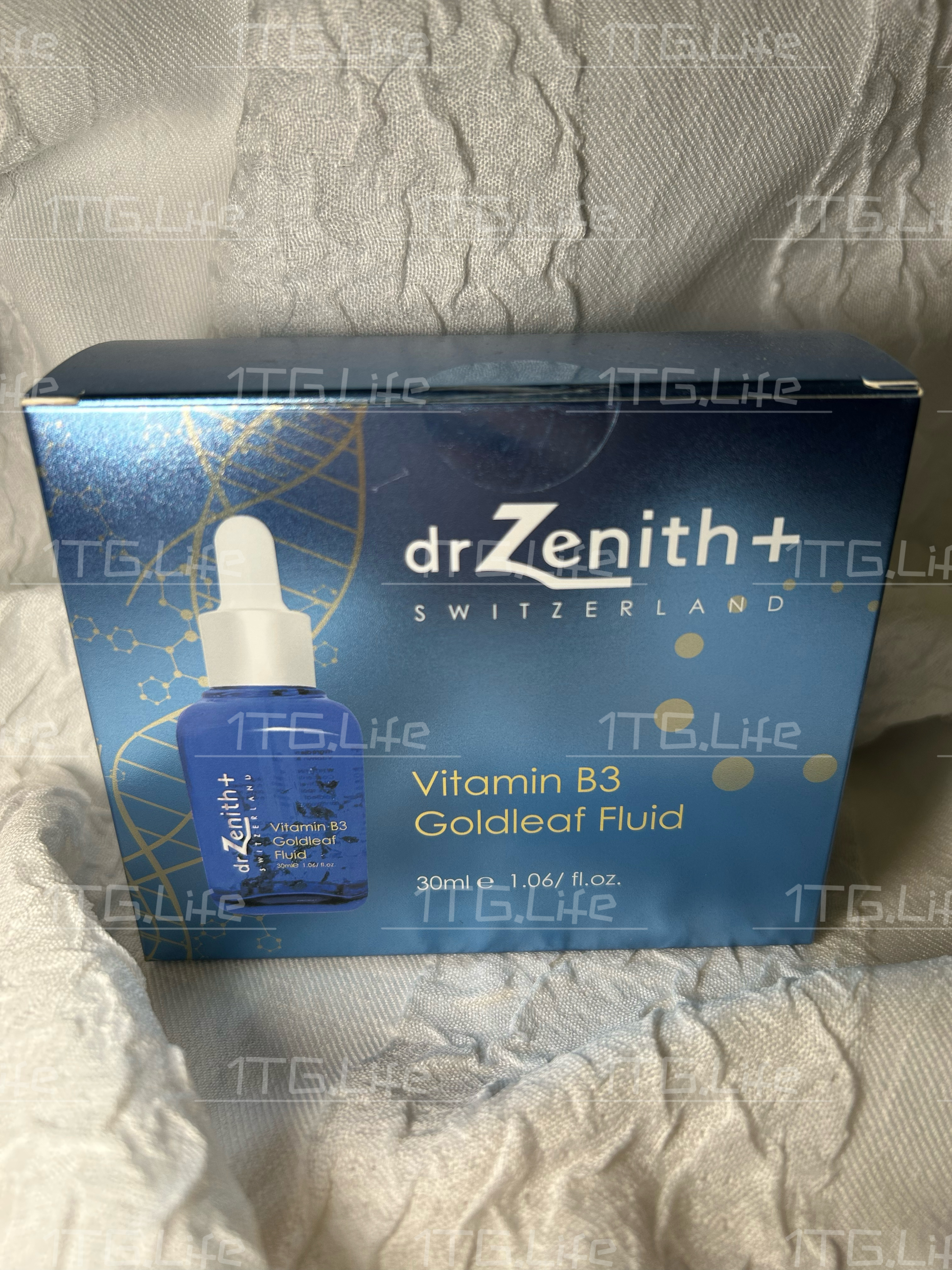 瑞士 Dr. Zenith+ 維他命 B3 金箔精華原液Vitamin B3 Goldleaf Fluid（盒）