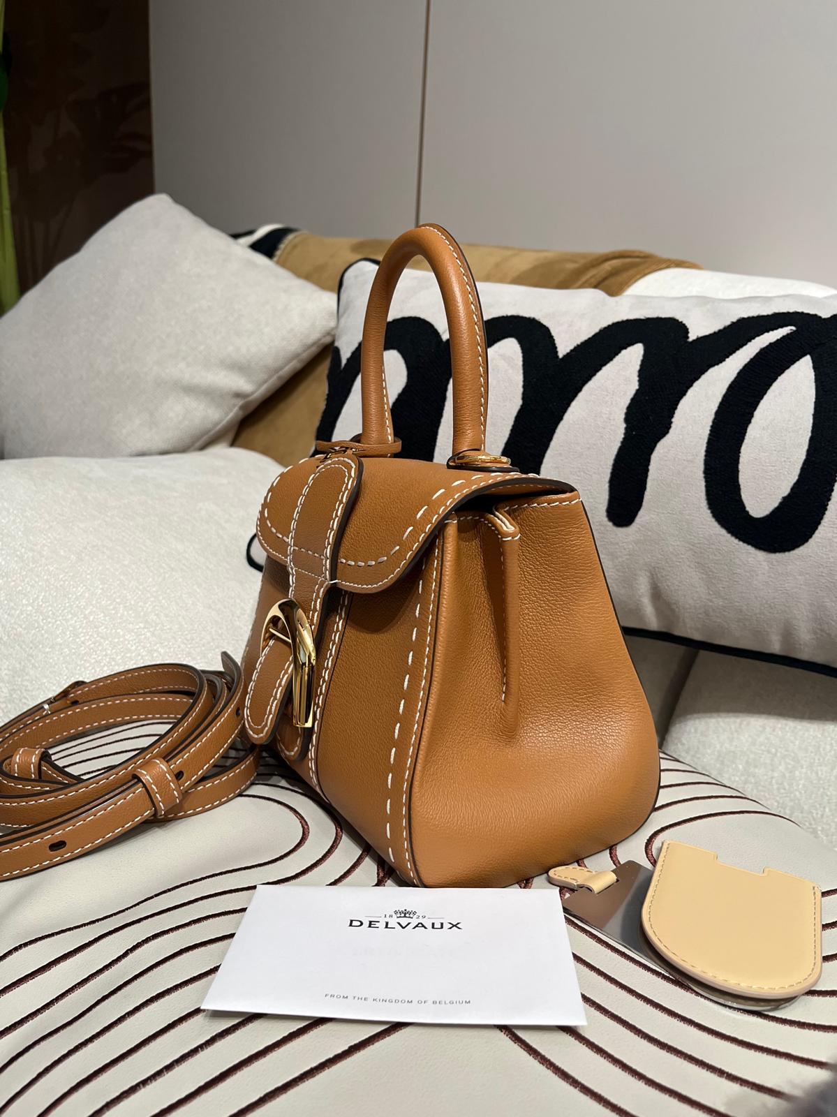 Delvaux brillant mini rodeo calfskin 📣專門店售價$58800📣 100%Authentic ,98%new  ✅塵袋✅鏡✅證書✅背帶✅代購收據