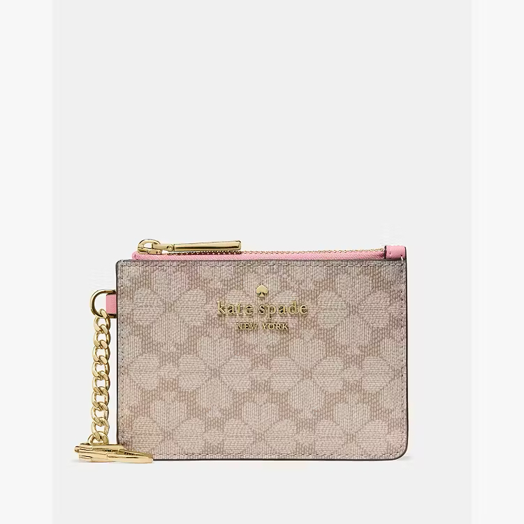 🇺🇸🇨🇦✈️四葉草🍀圖案Kate Spade New York outlet 拉鍊證件卡包現貨🤩