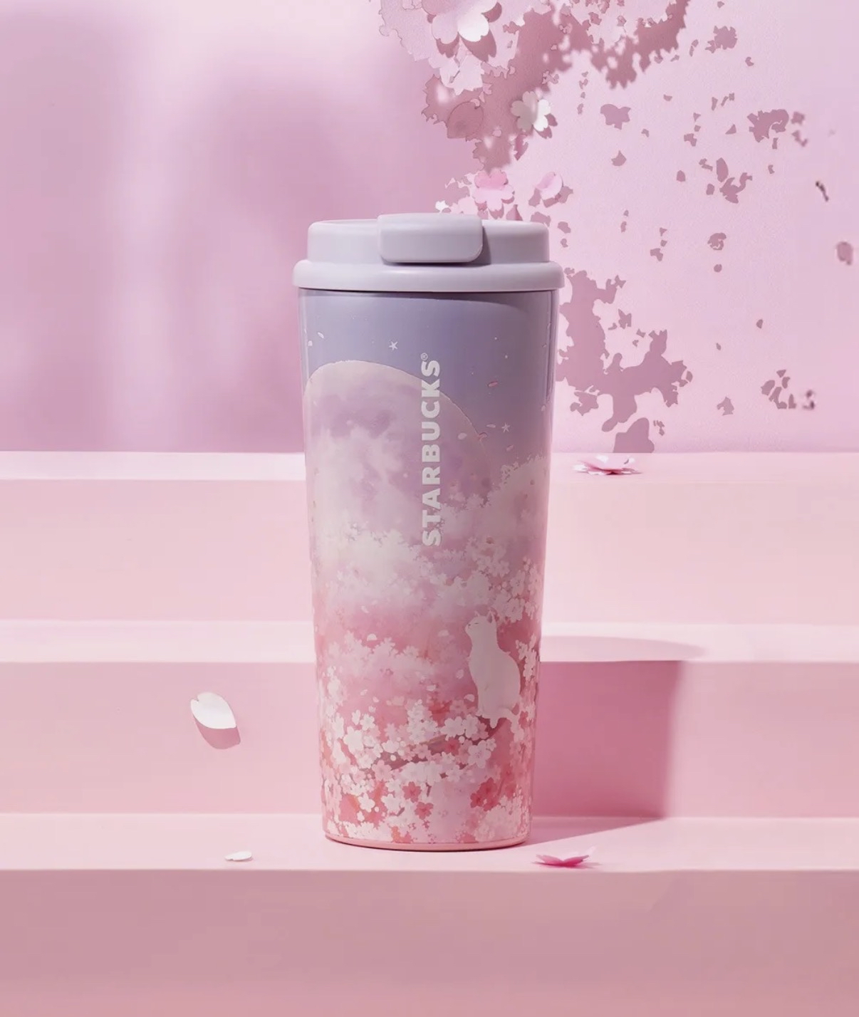 STARBUCKS 櫻花季 韓國限定 保溫杯 473ml