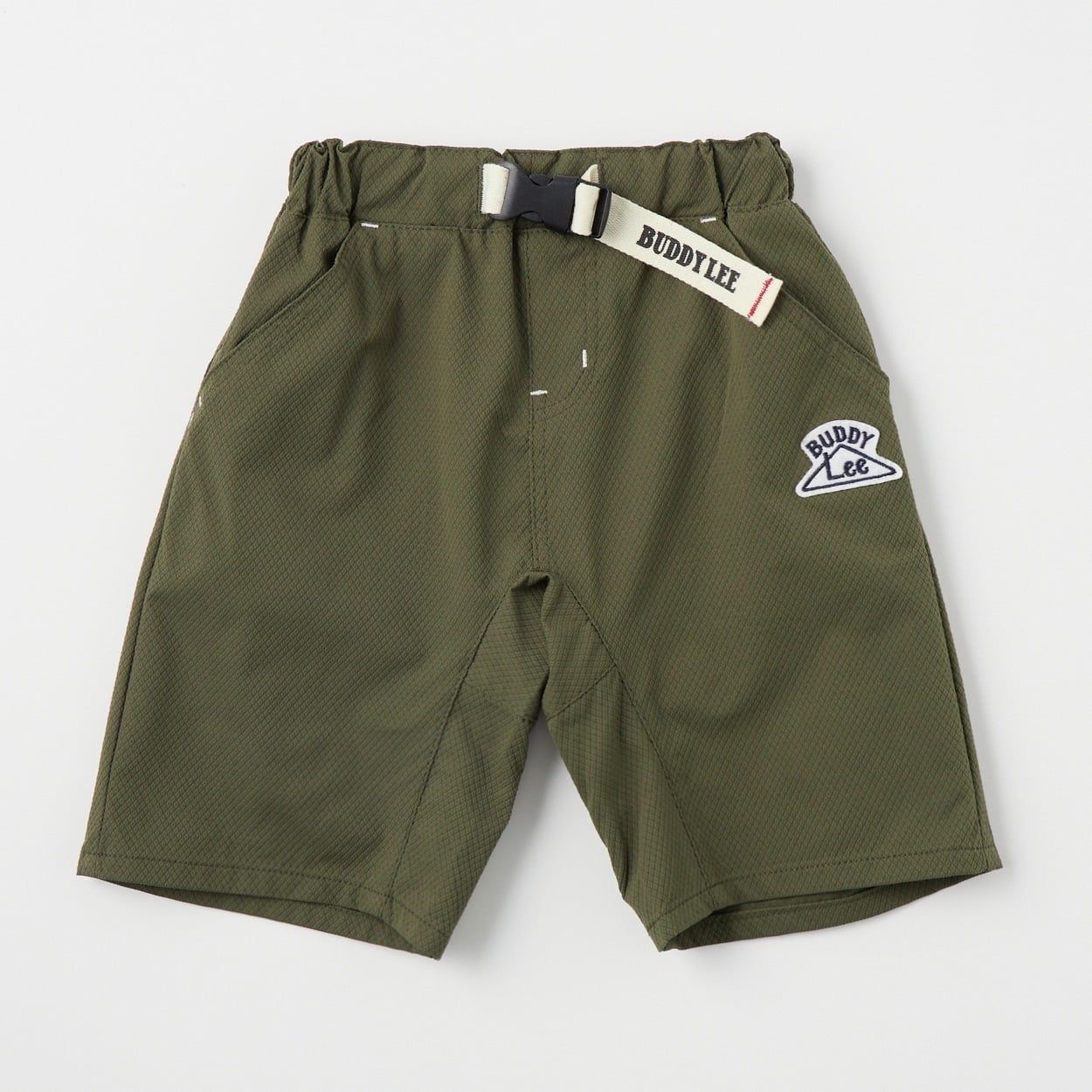 🇯🇵預訂 日本直送🇯🇵Buddy Lee 兩色標誌貼章附腰帶扣短褲