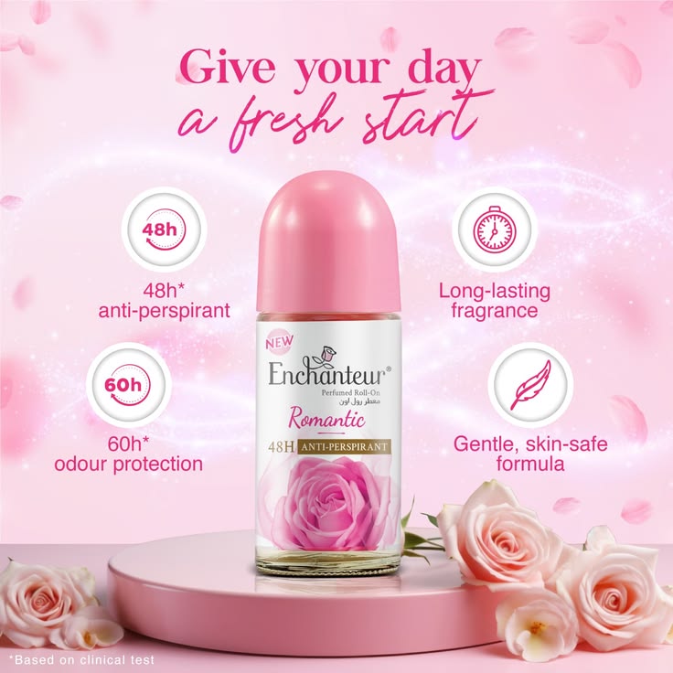 Romantic Enchanteur Deodoran Perfumed Roll On Wanita 50ml
