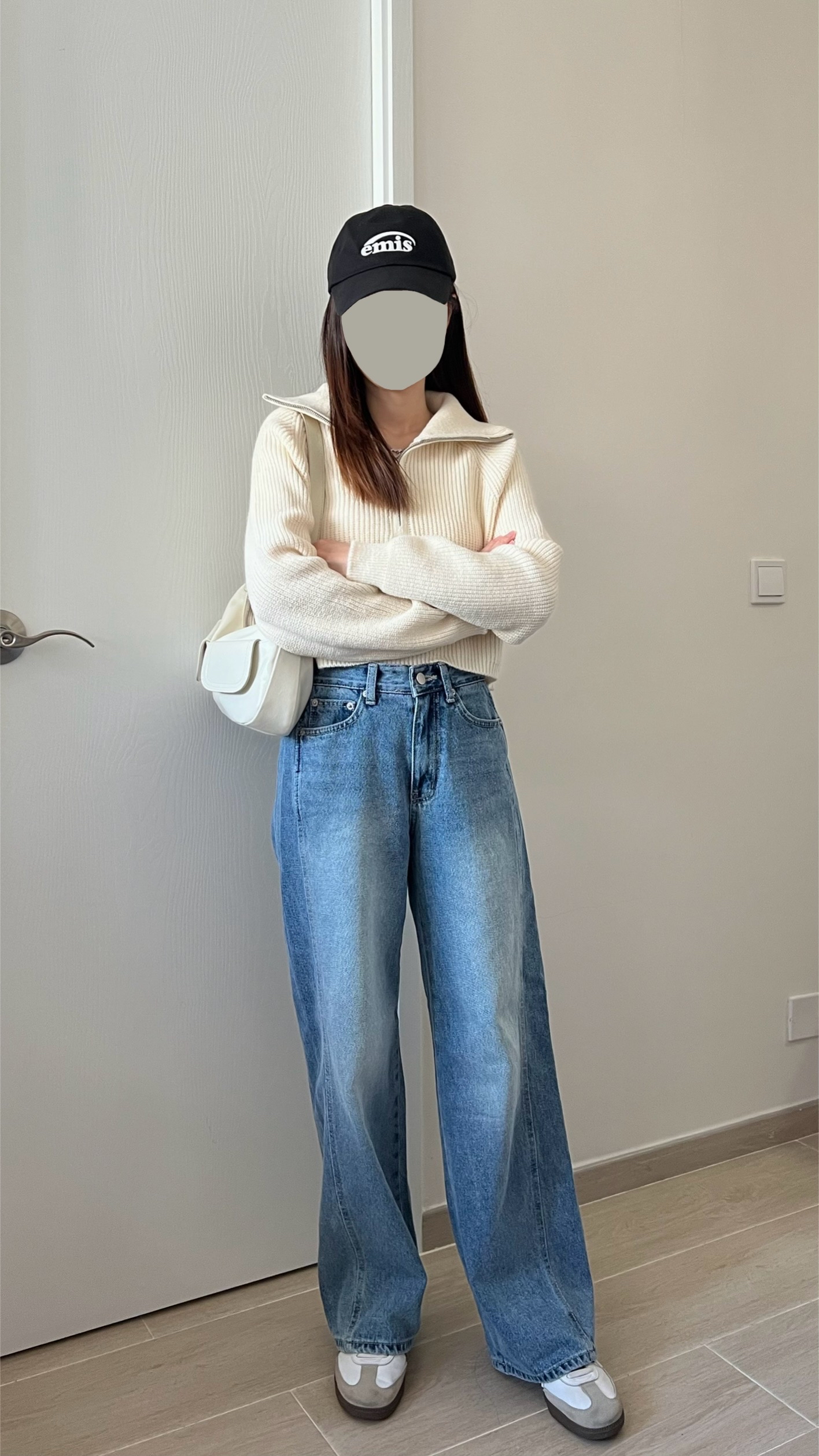 自留版型俐落長牛 小個子可 現貨