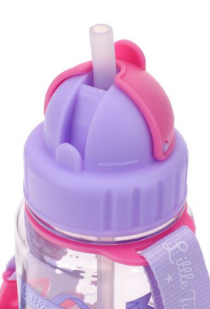 Little Twin Stars 350ml 水樽連飲管及頸繩