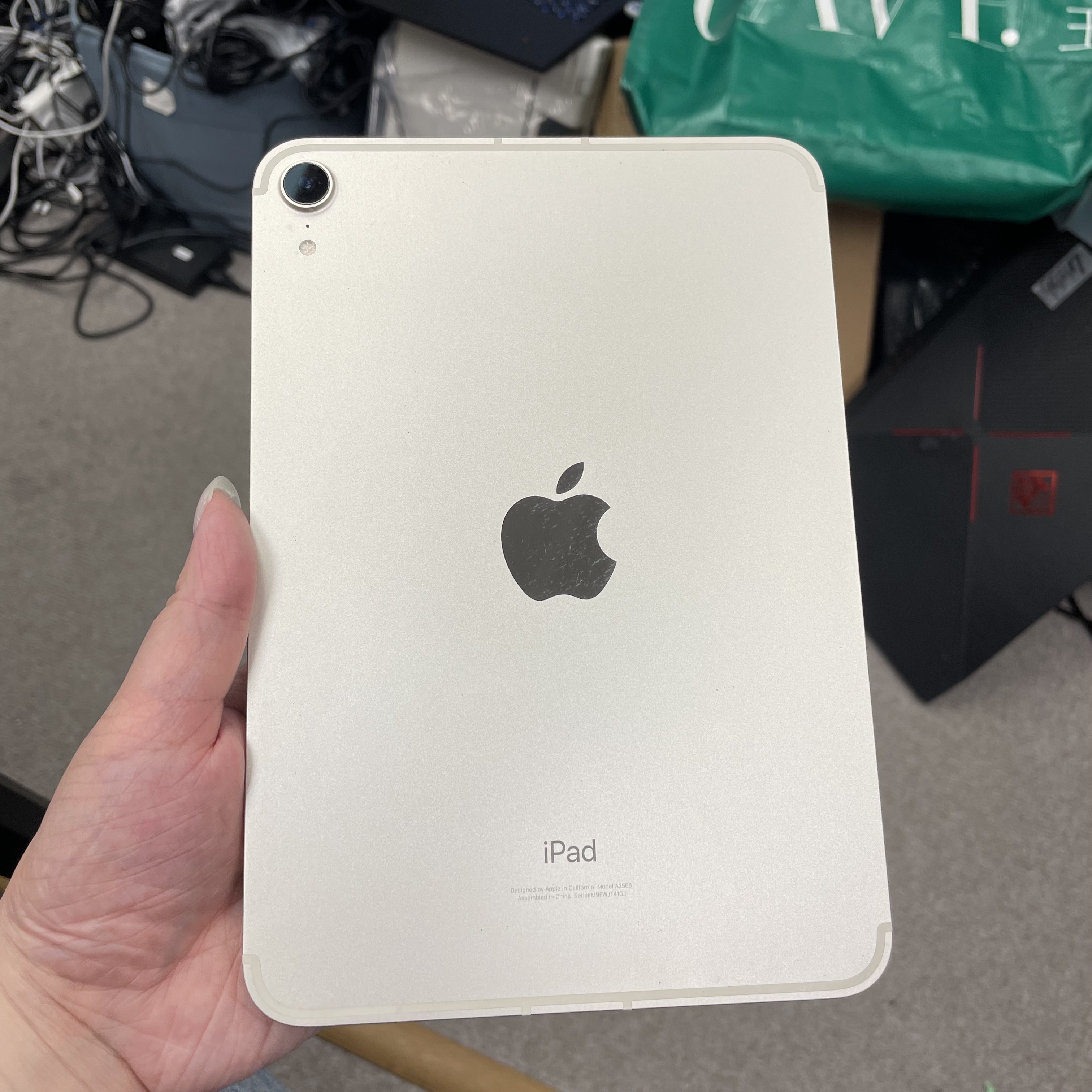 *665194 iPad mini 6 靚機 256GB 插卡版 銀色 sliver
