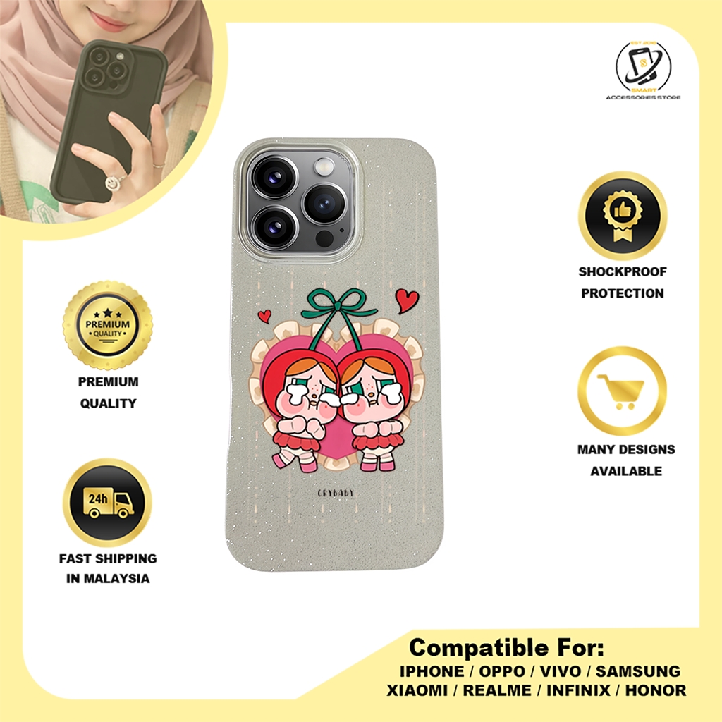 BLING CASE PHONE FOR IPHONE - DESIGN CRYBABY C