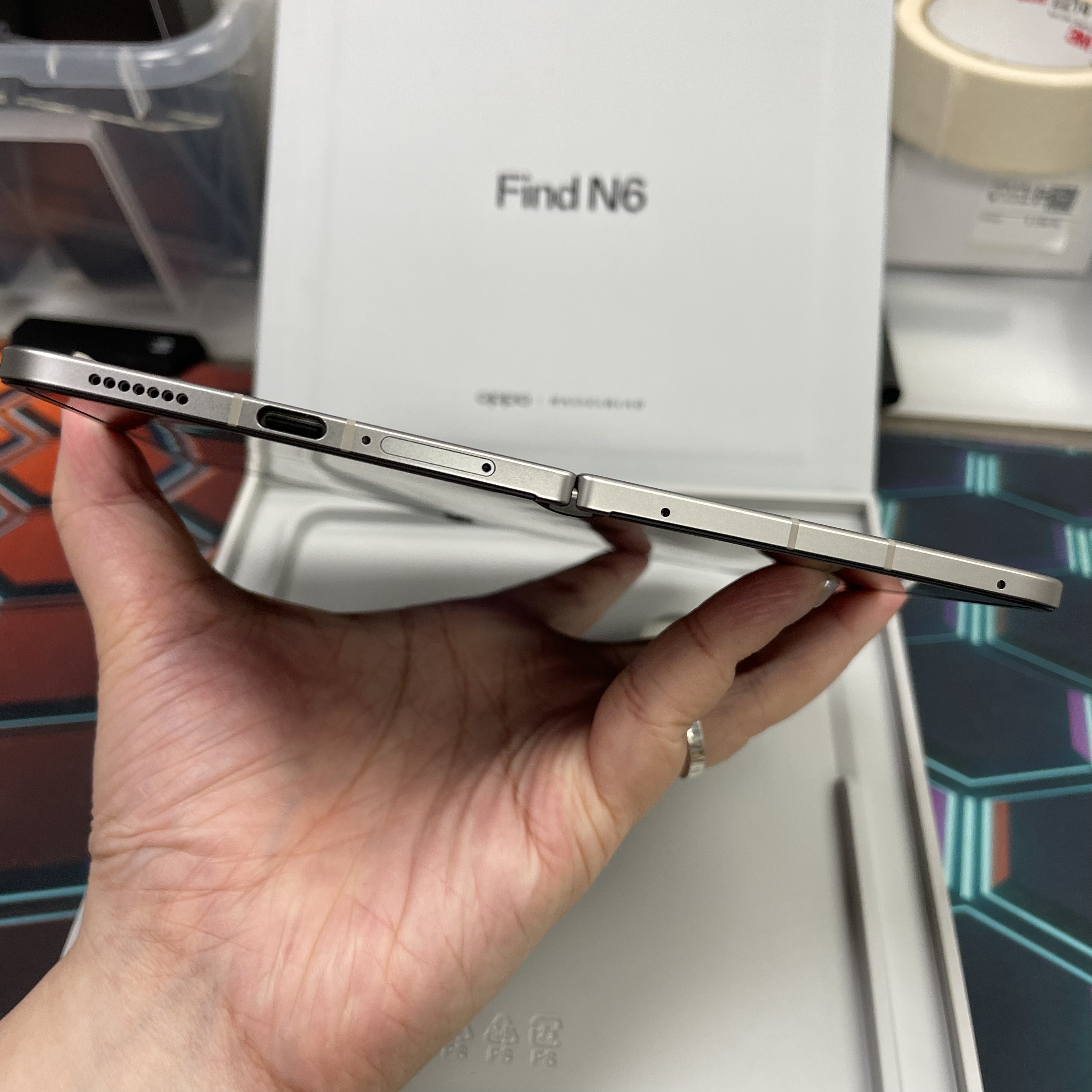 *8154 Oppo Find N6 完美機 16+512GB 灰色 gray