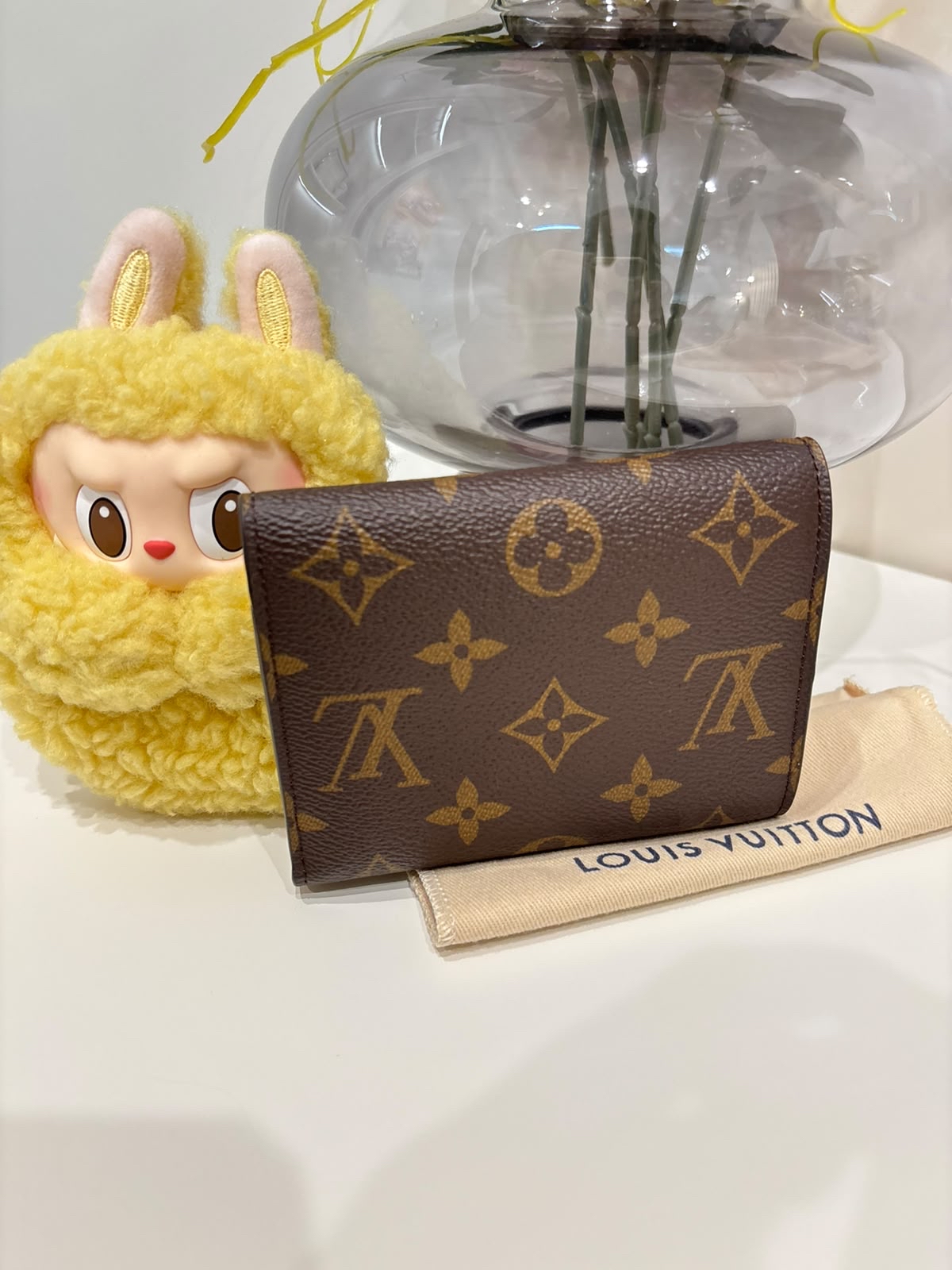 Lv victorine wallet 100%Authentic, 98%new ✅Dust bag 