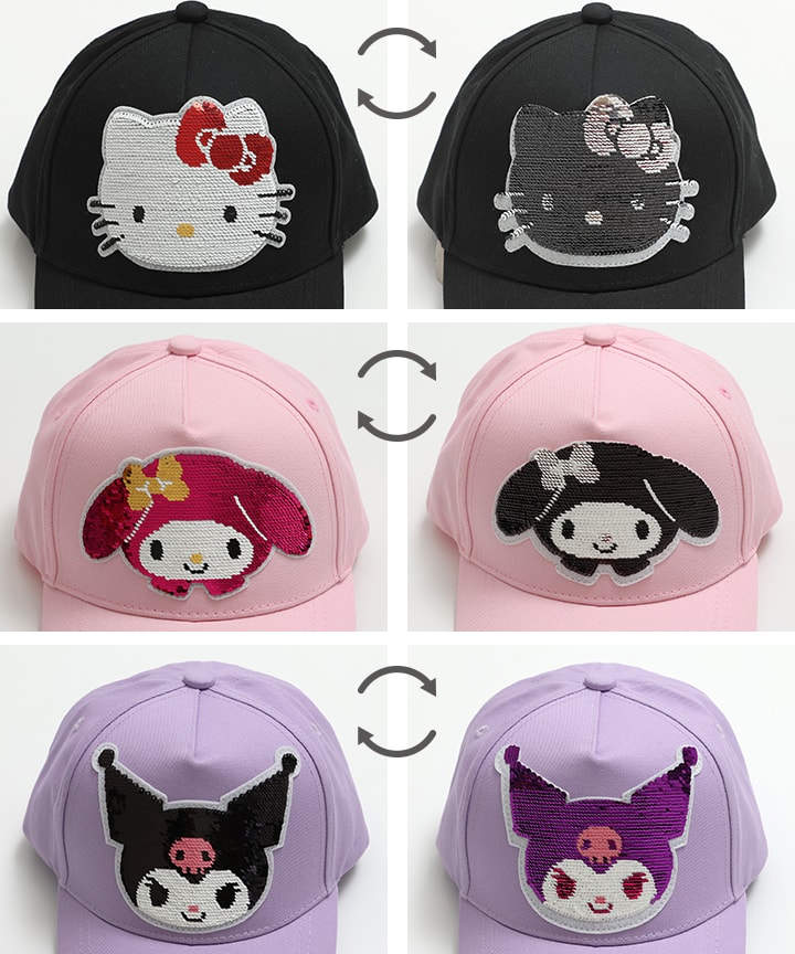 🆕【⭐訂購⭐】🇯🇵日本直送🌀#Sanrio 閃閃珠片cap 帽［3款選］🌀 [PLEA-0003] [260521]