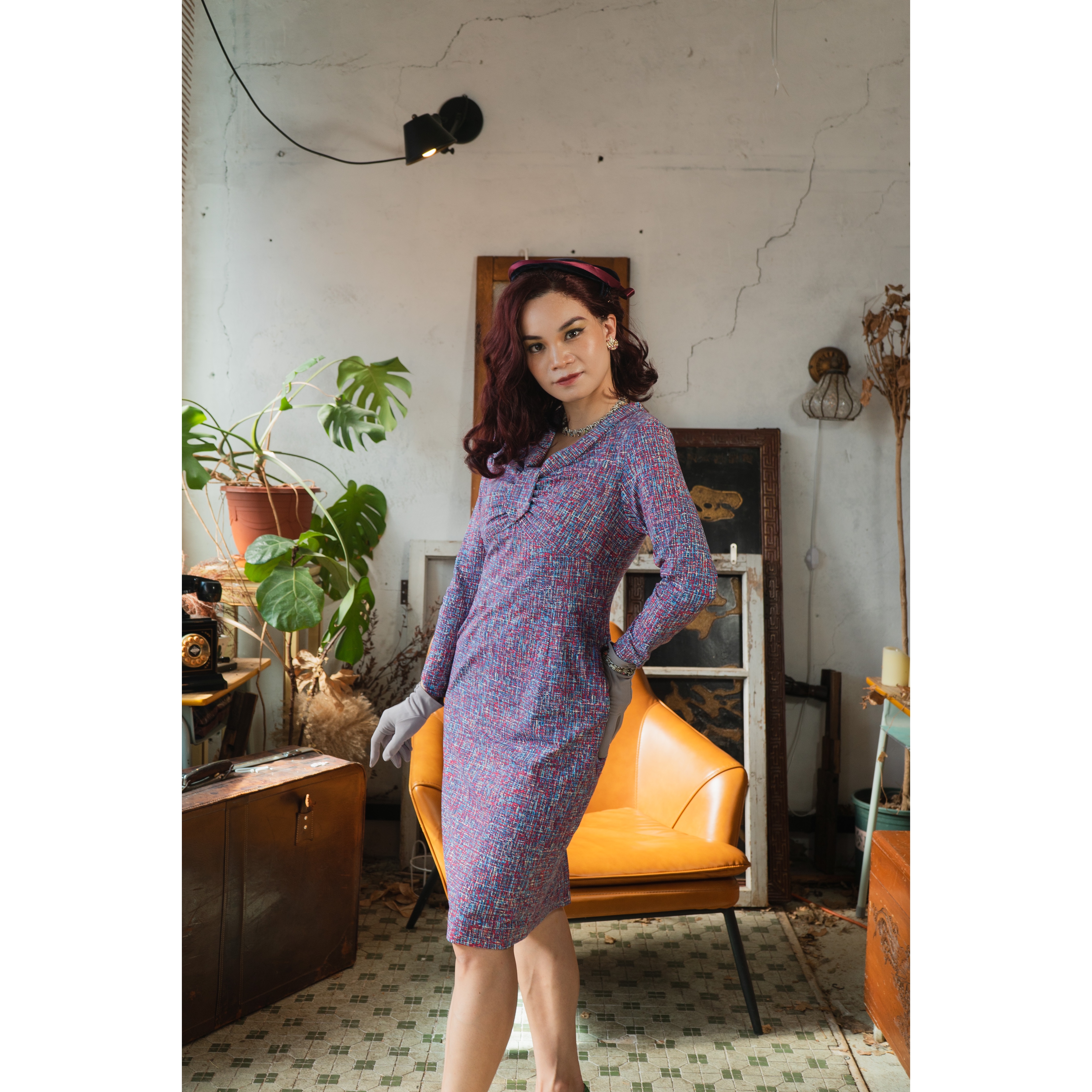(Ready/Custom-Made) 1960s-Inspired Lily Darling Dress(FM196)
