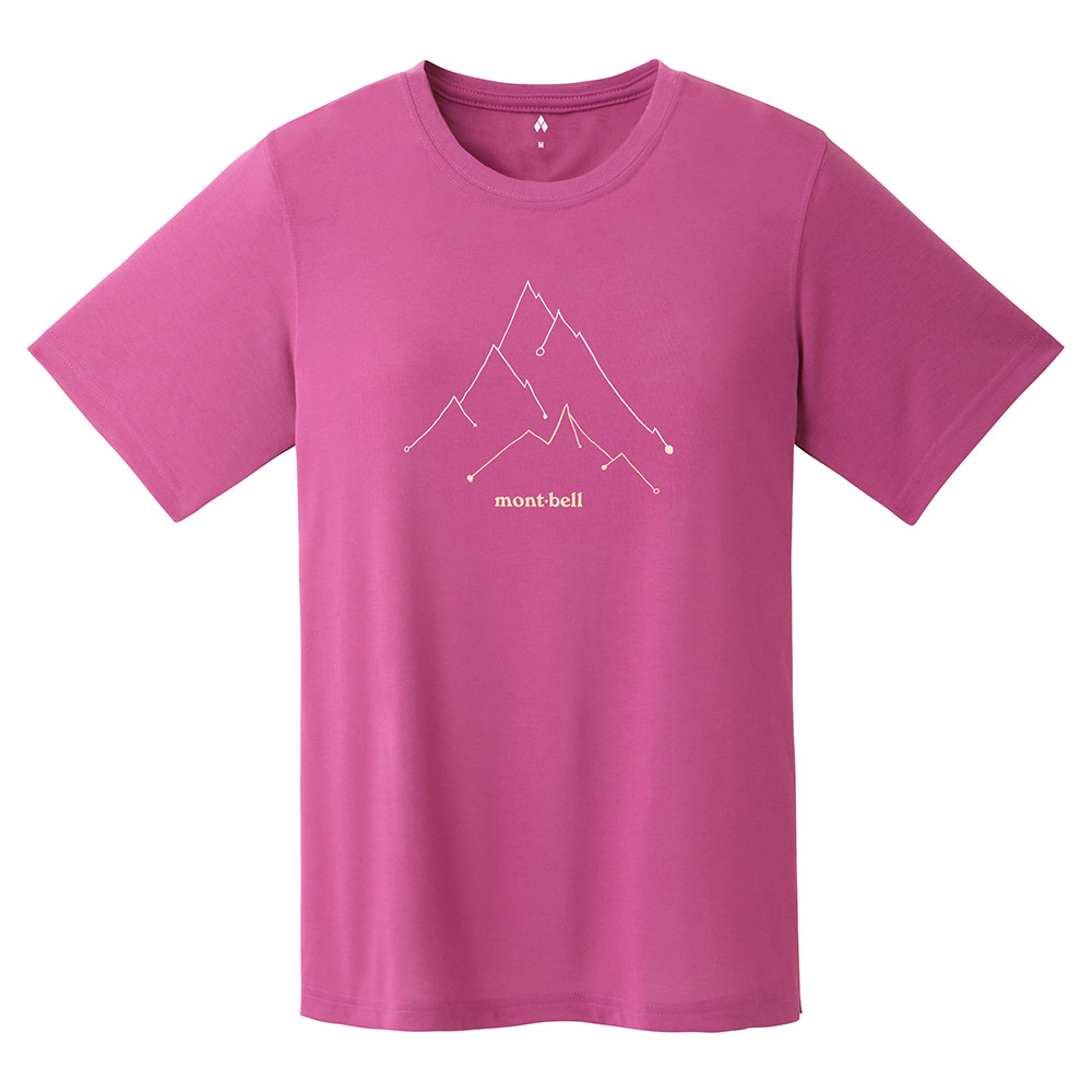 Montbell Women's Wickron Tee Peak 1114790