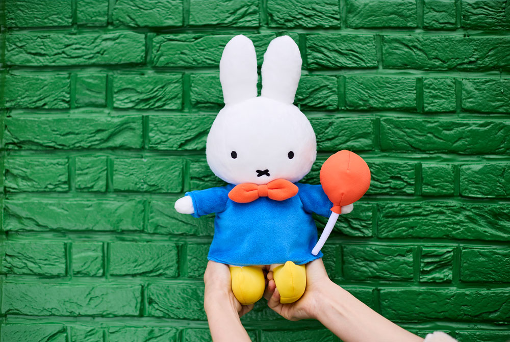 新貨到店 [日本直送] 豪斯登堡Miffy夢幻小鎮一週年限定紀念版 毛絨絨活動公仔 