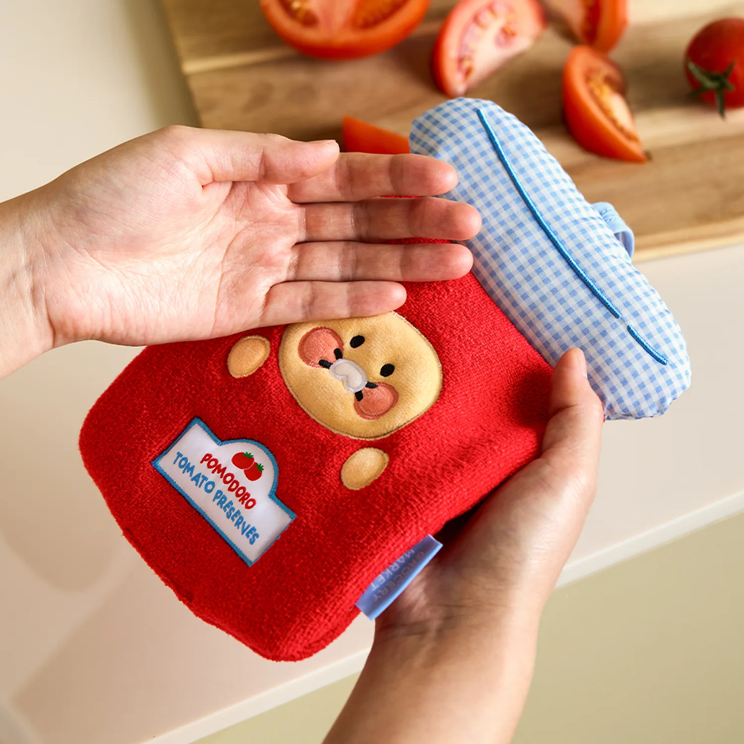 Kakao Friends Grocery Market 系列｜🍅蕃茄醬抹手布