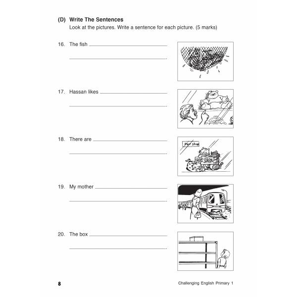 Challenging English Primary 1 (2nd Ed)