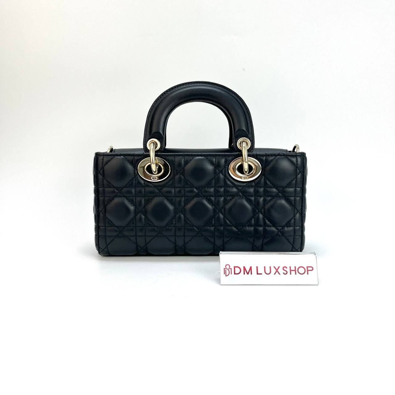 Dior D-Joy Black Small GHW