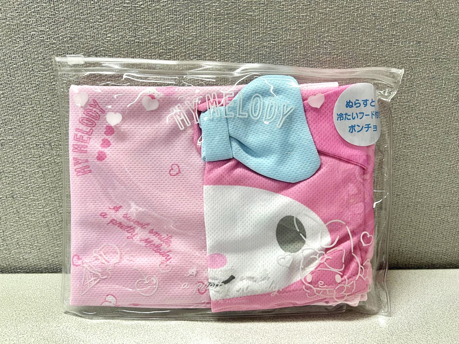 🎌日本直送🎌Sanrio 卡通 涼感斗篷帽 防曬衣 速乾透氣涼感 戶外遮陽