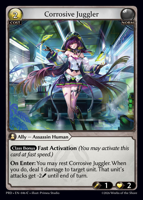 Corrosive Juggler / PRD-046 (C)