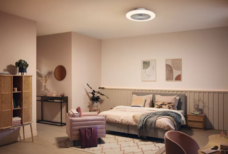 香港行貨 飛利浦Philips Amigo 吊扇燈 60+25W 可調節燈光色溫 EyeComfort舒視光技術 附隨遙控