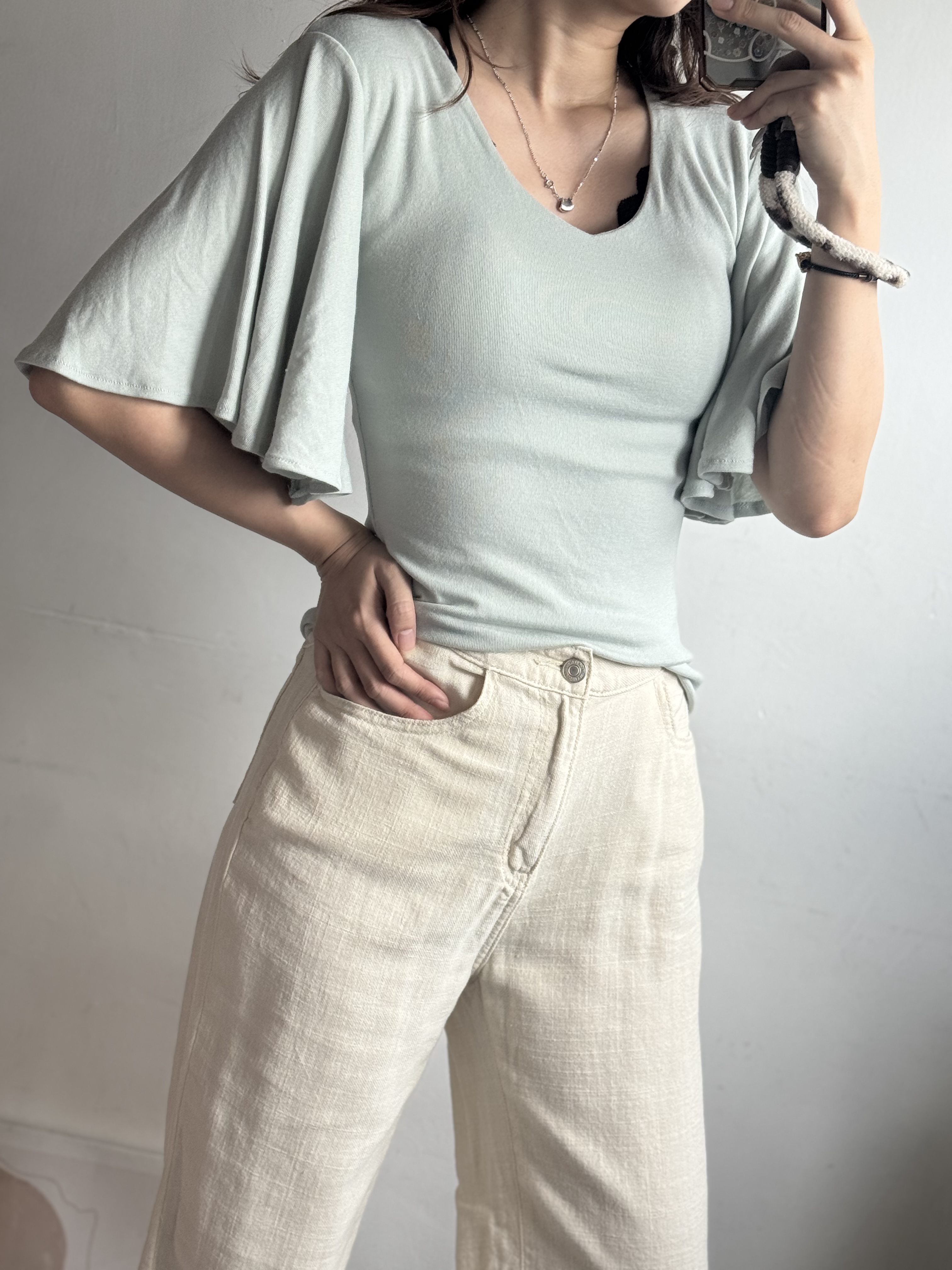 特價 傘袖fit size top
