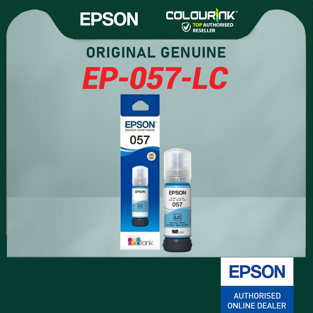 Epson 057 Series Ink Bottle For Printer L8050 L18050 C13T09D100 D200 D300 D400 D500 D600