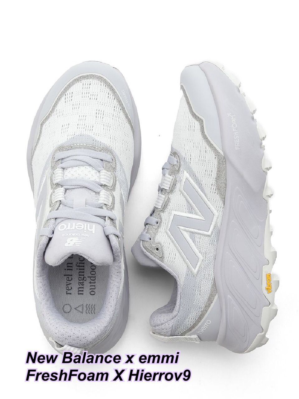 現貨 New Balance x emmi  FreshFoam X Hierrov9