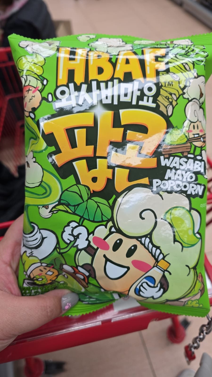 hbaf wasabi mayo popcorn