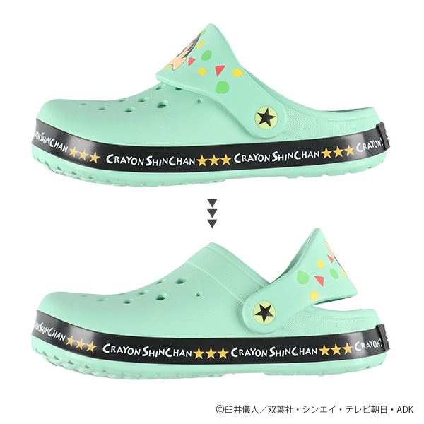 🇯🇵預訂 日本直送🇯🇵蠟筆小新 EVA 洞洞涼鞋