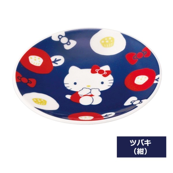 Sanrio kitty細碟 藍