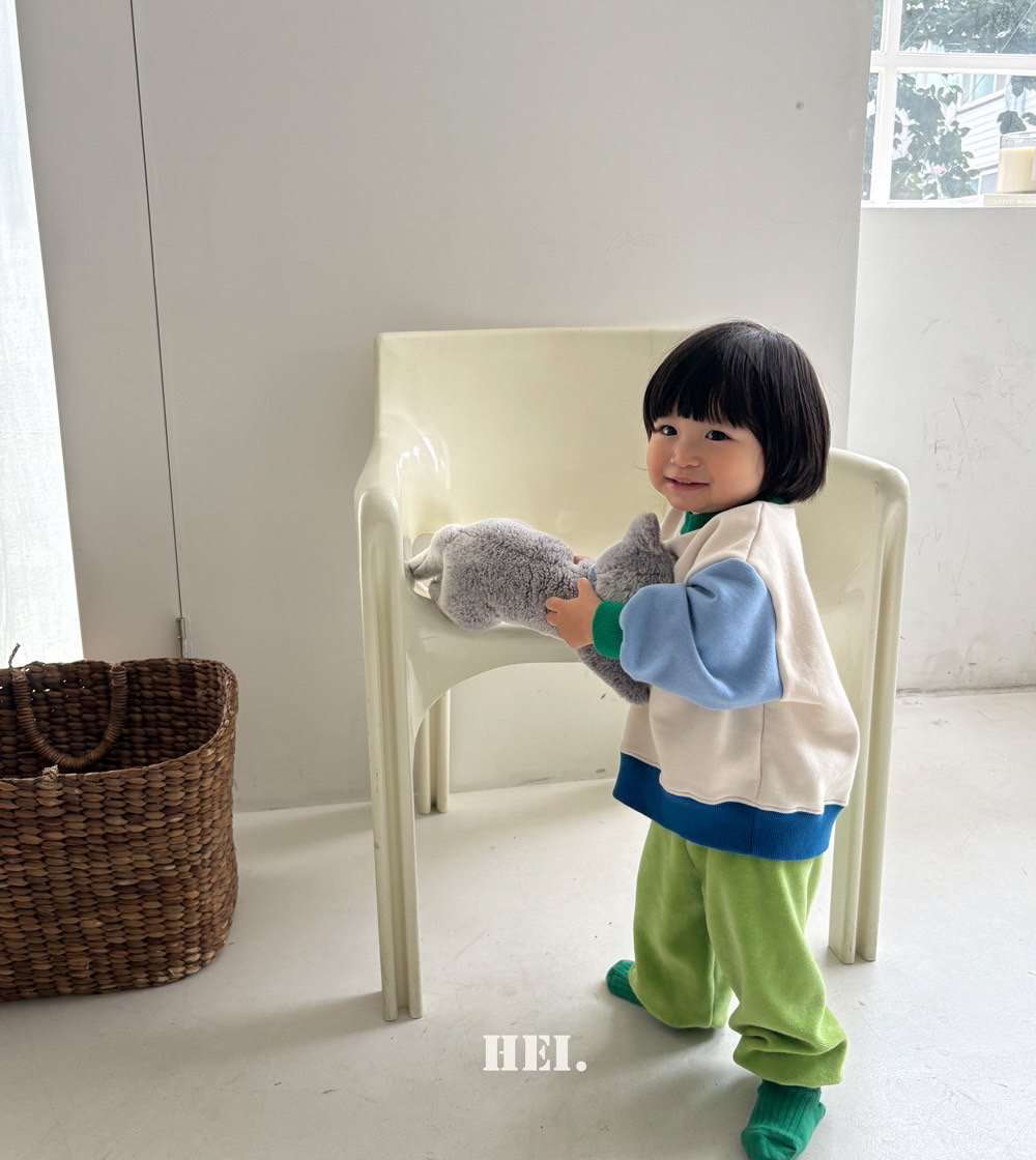 Hei | Color-block Sweatshirt