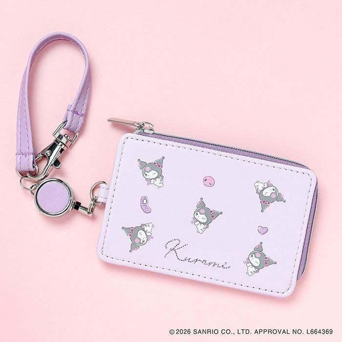 現貨｜Sanrio Kuromi Flowering After school memories系列 日版 伸縮帶卡套 散紙包 (LSR-G013-B)