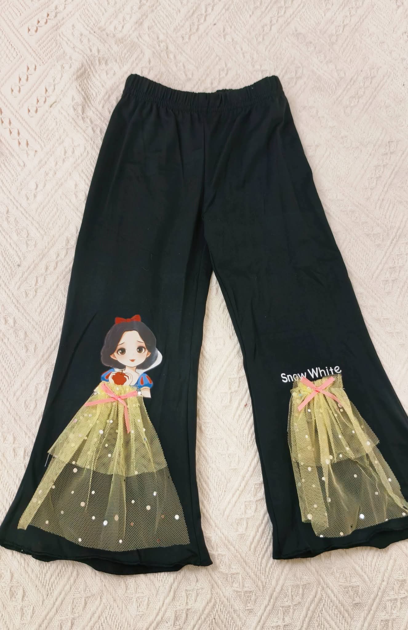 A65-A68 女童纯棉微喇legging裤