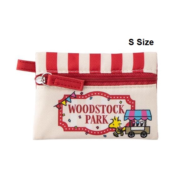 現貨｜【一套三個】Snoopy Woodstock 遊園地系列 日版 收納袋 套裝 3 Size Pouch (SPNY-059)