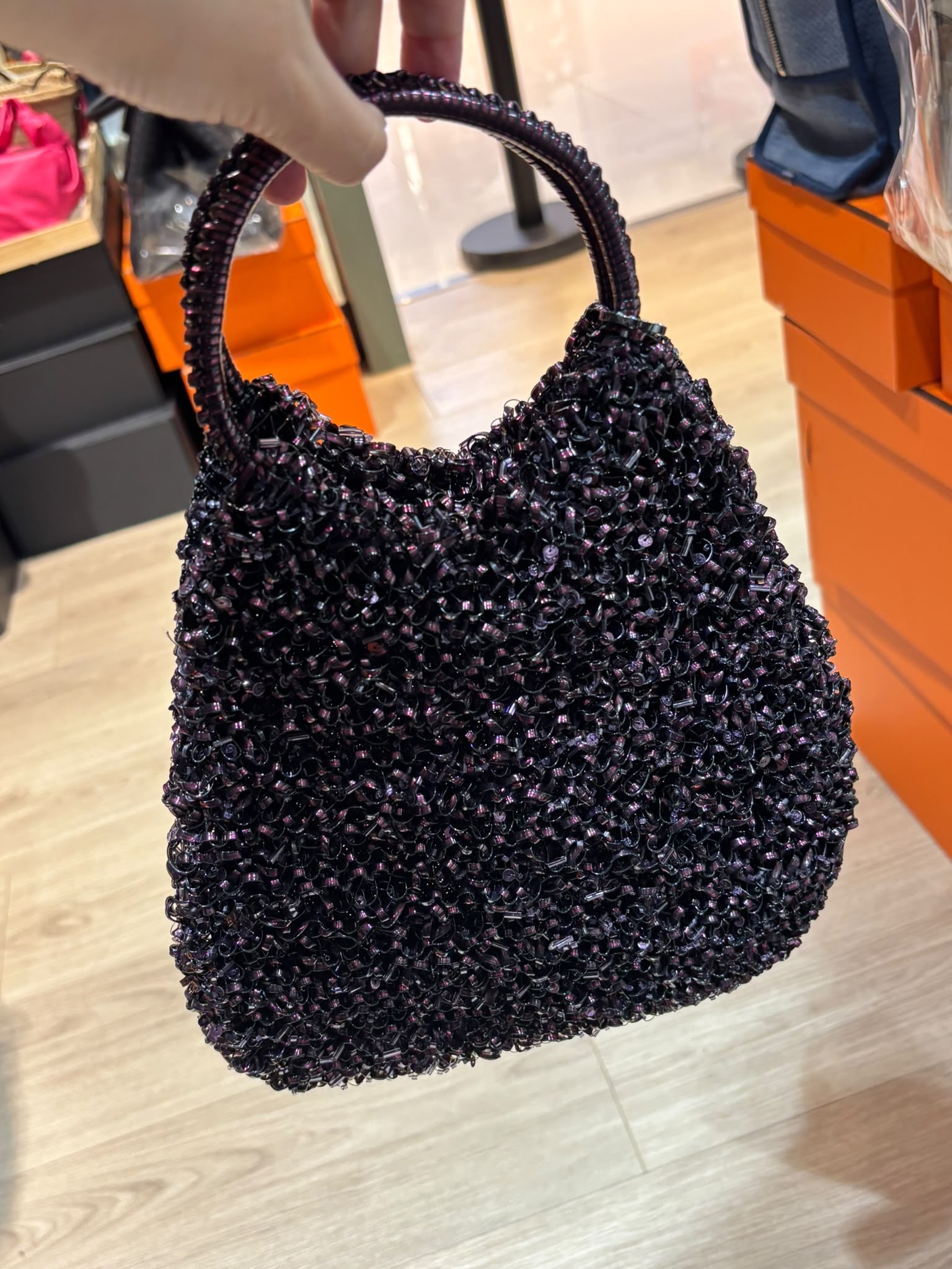 ANTEPRIMA Wirebag purple 100%Authentic, 95%New 