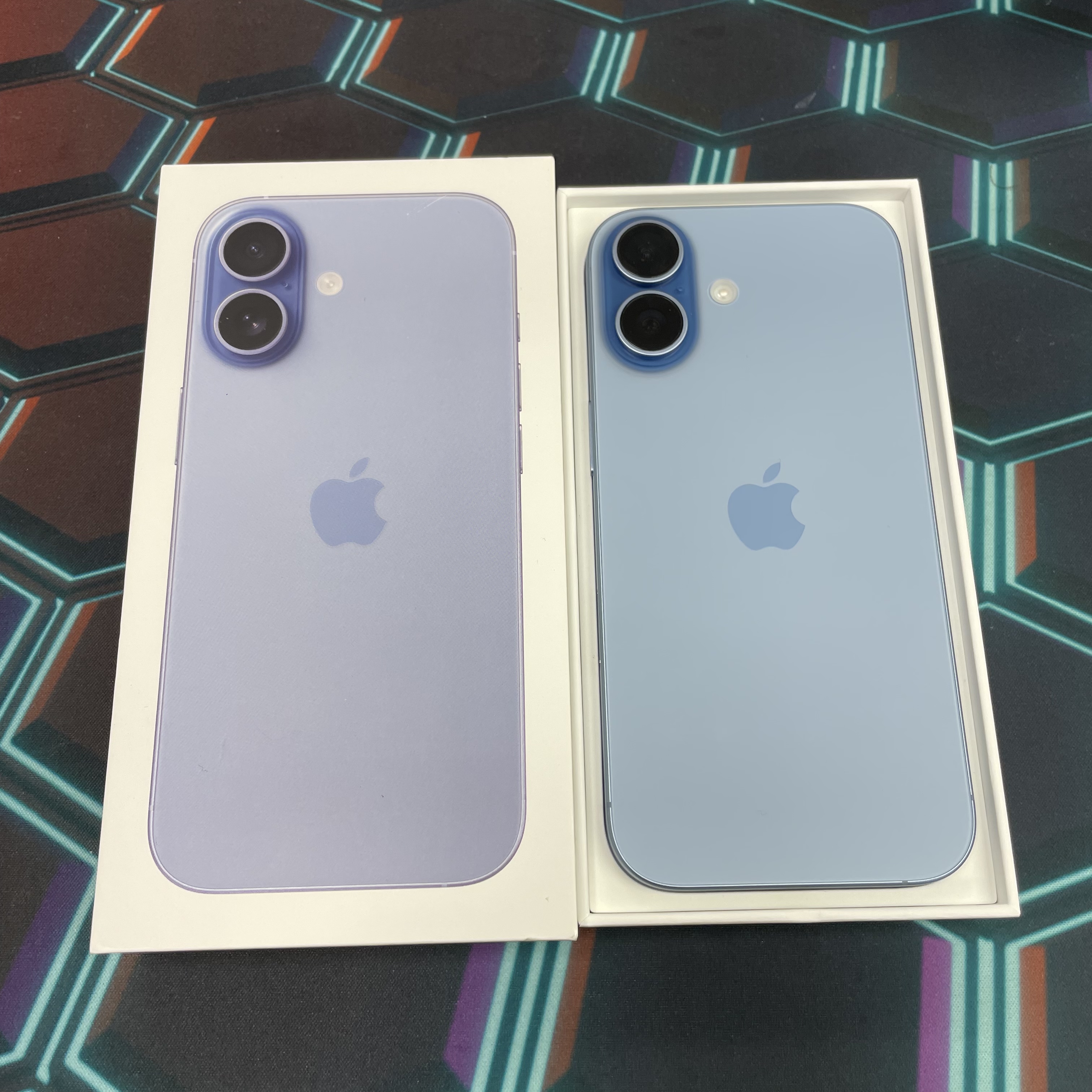 *7123 17 未使用品 256GB 電100 藍色 blue