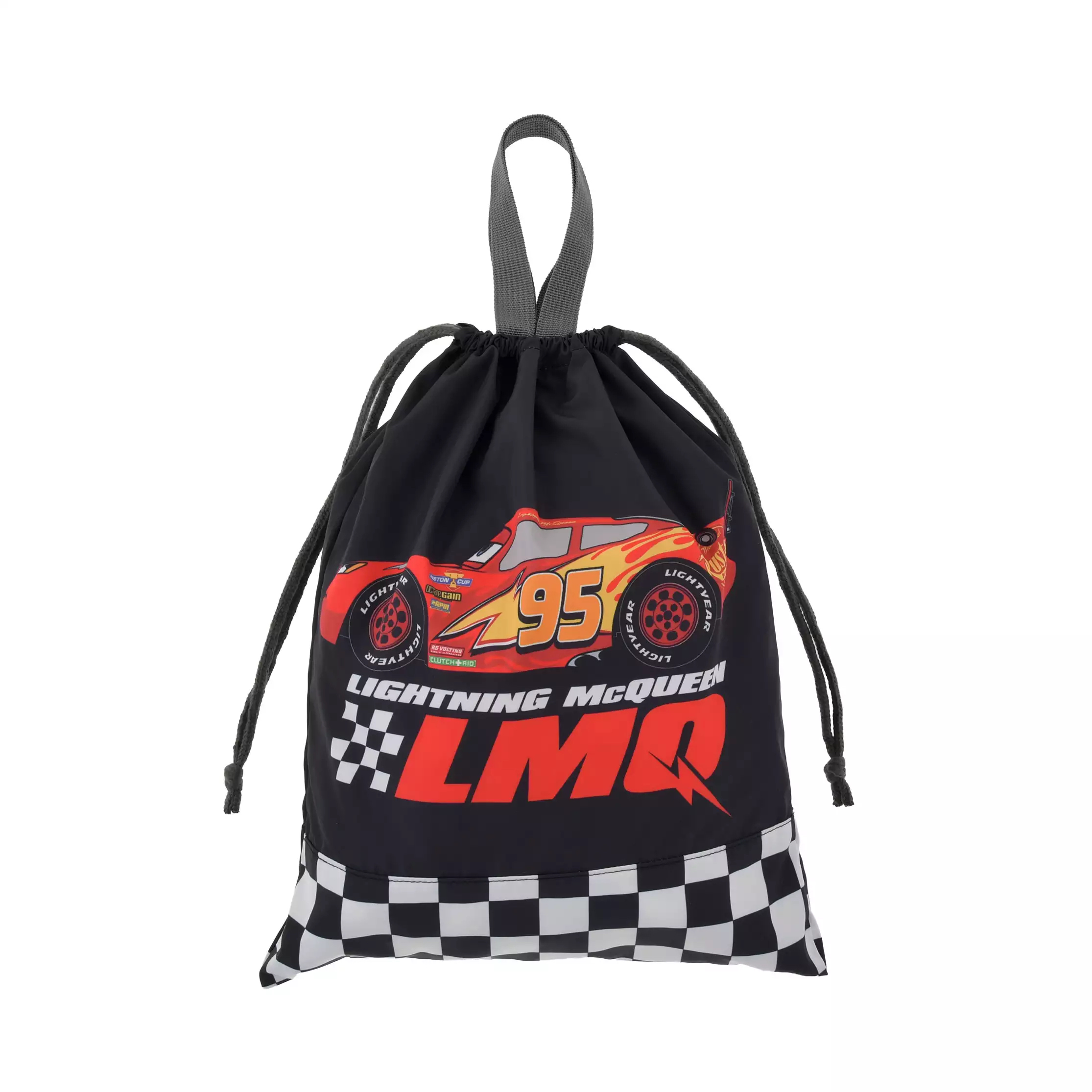 🎀【預訂】 Disney Back to School Lightning McQueen 抽繩袋 L