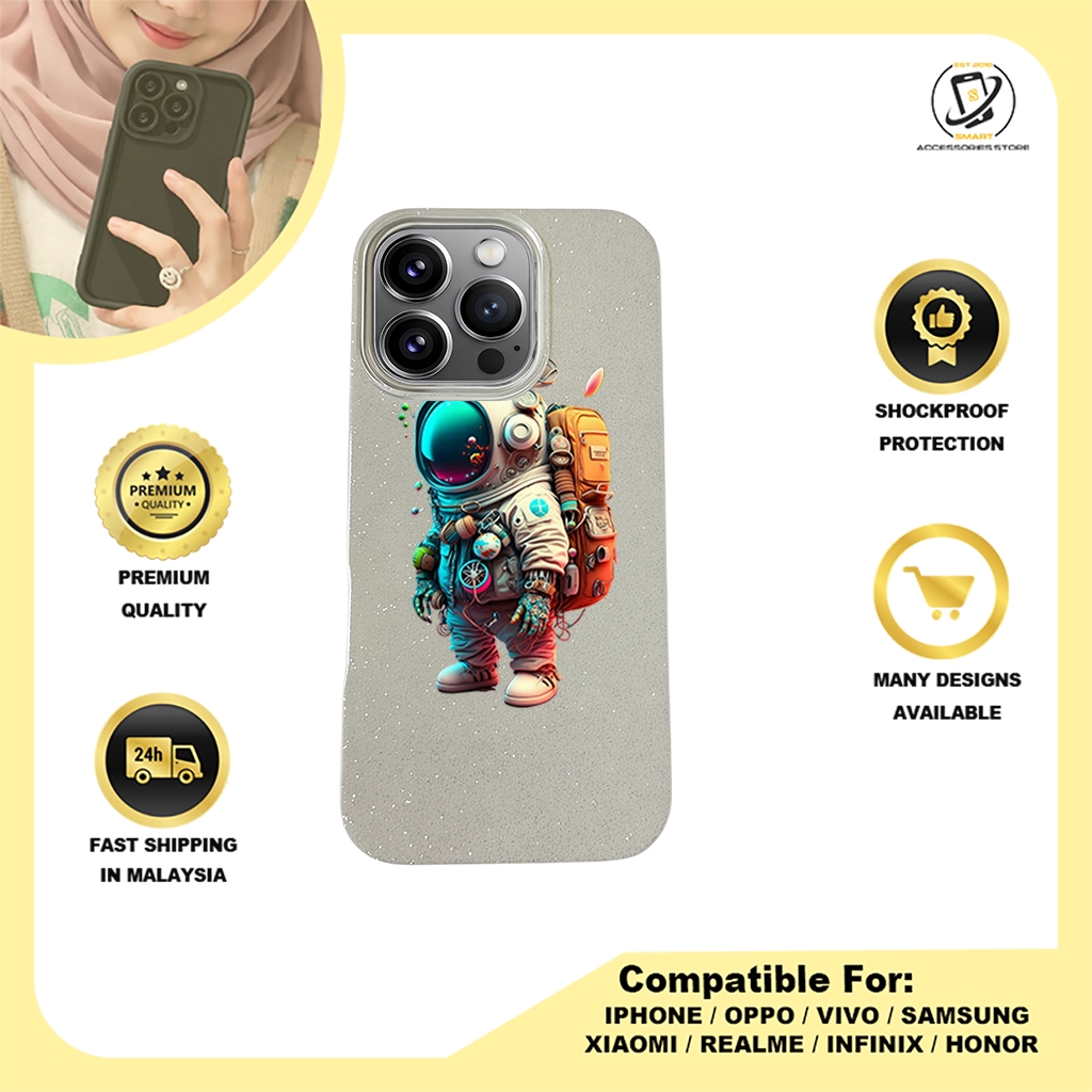 BLING CASE PHONE FOR IPHONE - DESIGN ASTRONAUT A