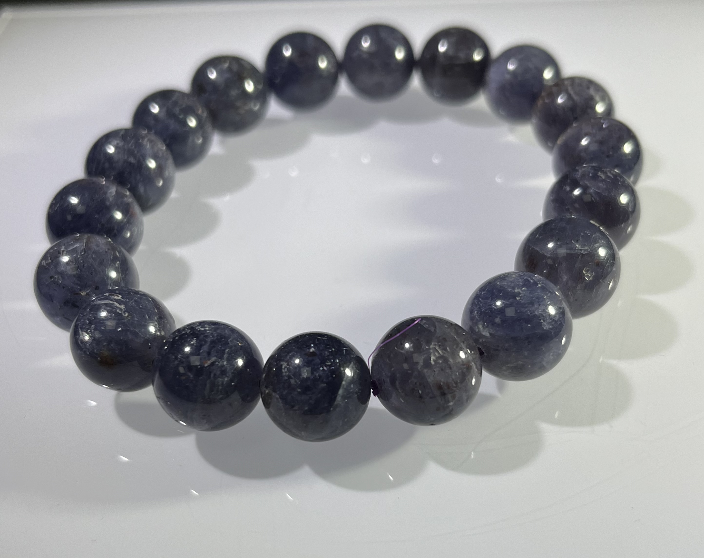 透體血滴堇青石 12mm