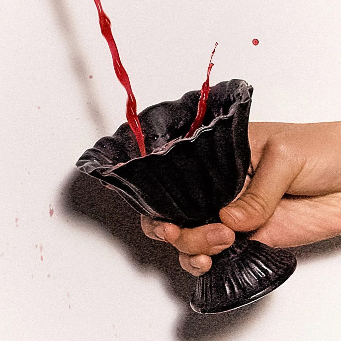 [LEEJAE] Pleats Goblet 2p Set (3色)