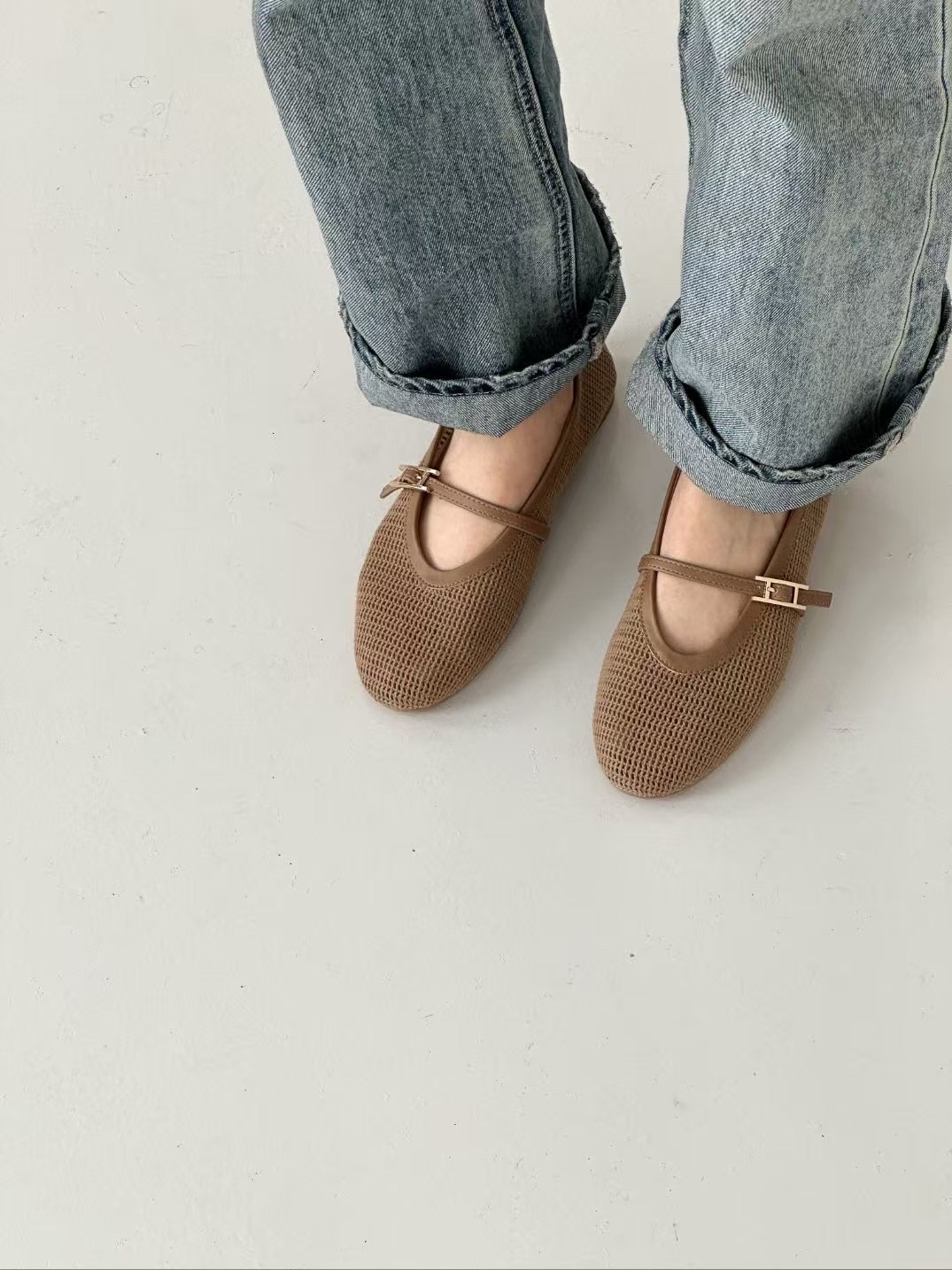 假日Maryjane藤織平底鞋 *Special price*