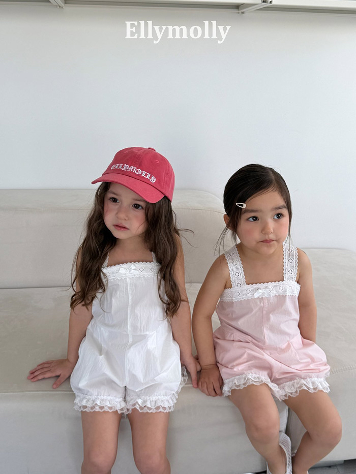 🇰🇷Ellymolly連身褲Ivory