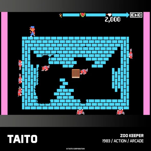 Evercade Taito Arcade 3 (P21) RETRO-0071