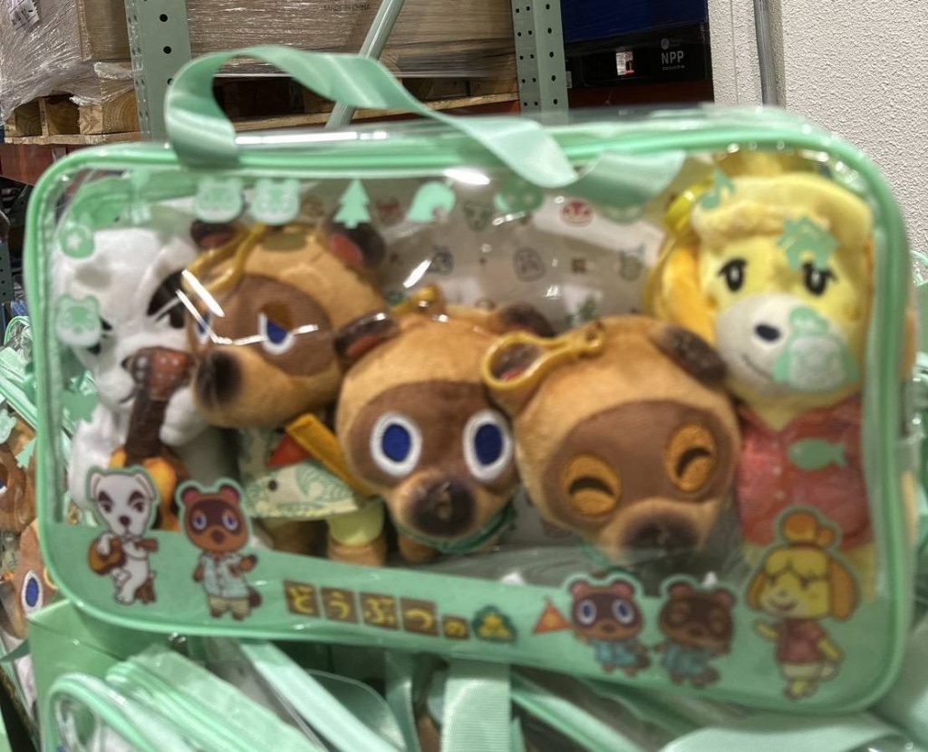 動物森友會公仔掛飾收納袋 - 04260258