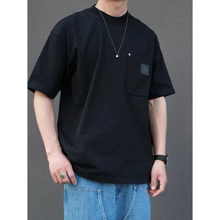 預訂 Car hartt 口袋皮標短袖Tee